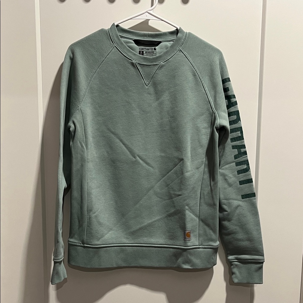 Never Been Worn - Green Carhartt Sweatshirt, Size Small